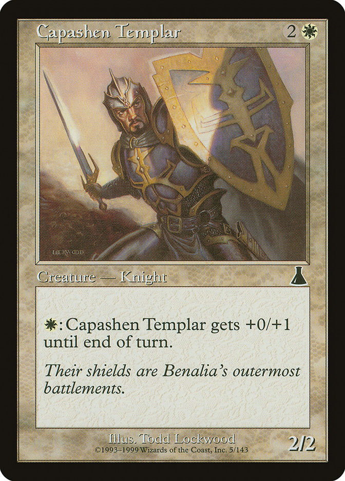 Capashen Templar [Urza's Destiny] | Dragon's Lair Comics and Fantasy Houston TX