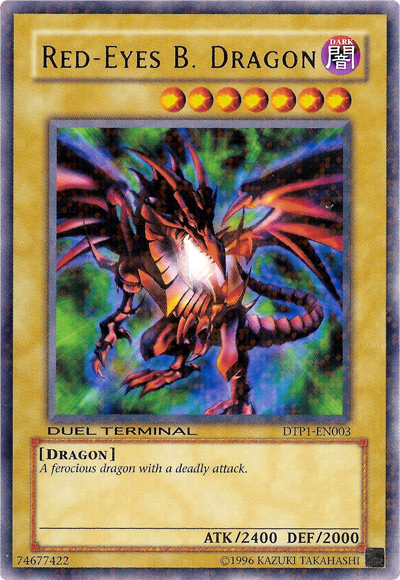 Red-Eyes B. Dragon [DTP1-EN003] Rare | Dragon's Lair Comics and Fantasy Houston TX