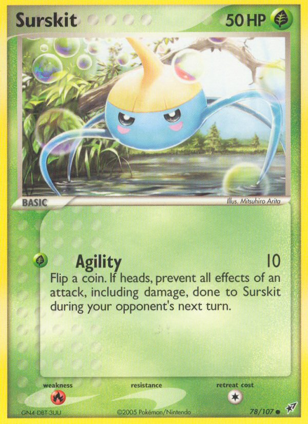 Surskit (78/107) [EX: Deoxys] | Dragon's Lair Comics and Fantasy Houston TX