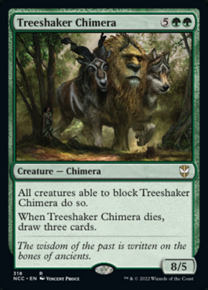 Treeshaker Chimera [Streets of New Capenna Commander] | Dragon's Lair Comics and Fantasy Houston TX