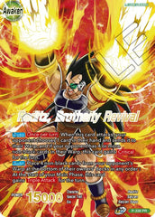 Raditz // Raditz, Brotherly Revival (Gold Stamped) (P-338) [Saiyan Showdown Prerelease Promos] | Dragon's Lair Comics and Fantasy Houston TX