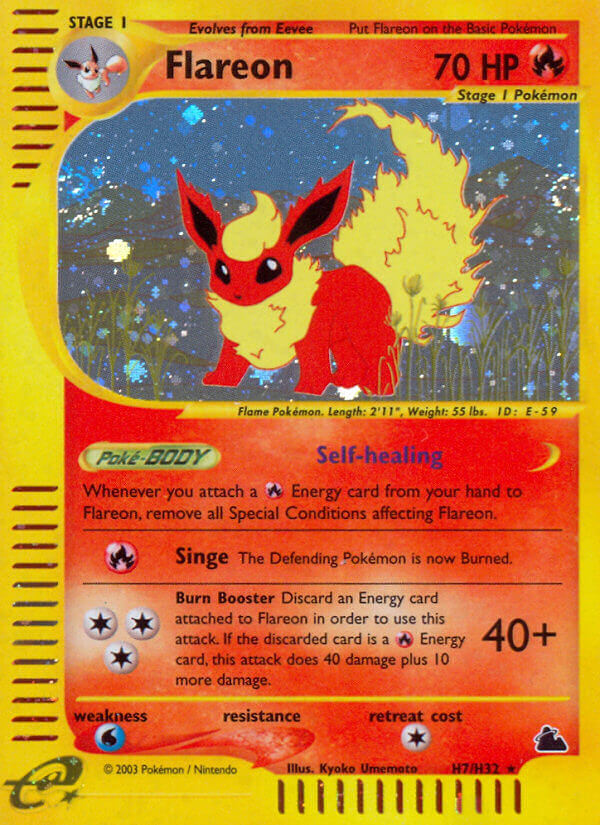 Flareon (H7/H32) [Skyridge] | Dragon's Lair Comics and Fantasy Houston TX