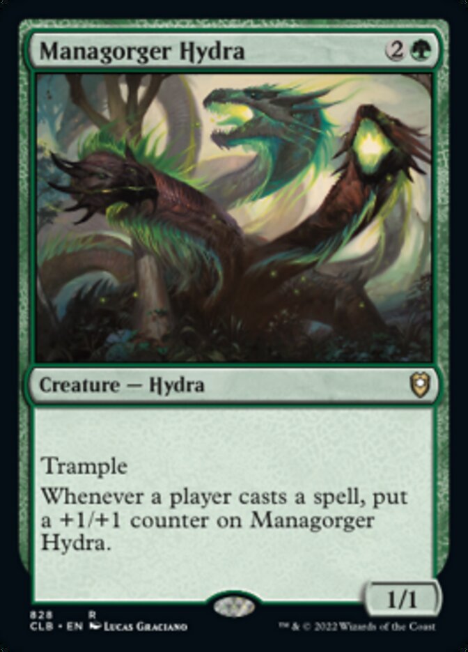 Managorger Hydra [Commander Legends: Battle for Baldur's Gate] | Dragon's Lair Comics and Fantasy Houston TX