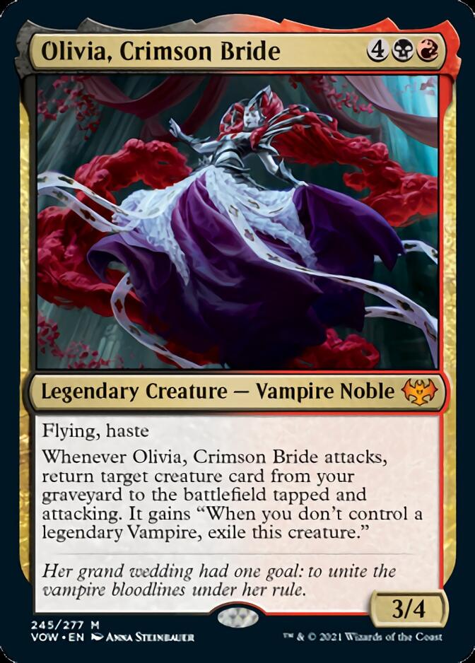 Olivia, Crimson Bride [Innistrad: Crimson Vow] | Dragon's Lair Comics and Fantasy Houston TX