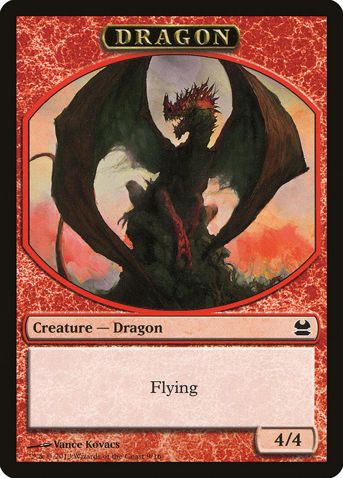 Dragon Token [Modern Masters Tokens] | Dragon's Lair Comics and Fantasy Houston TX