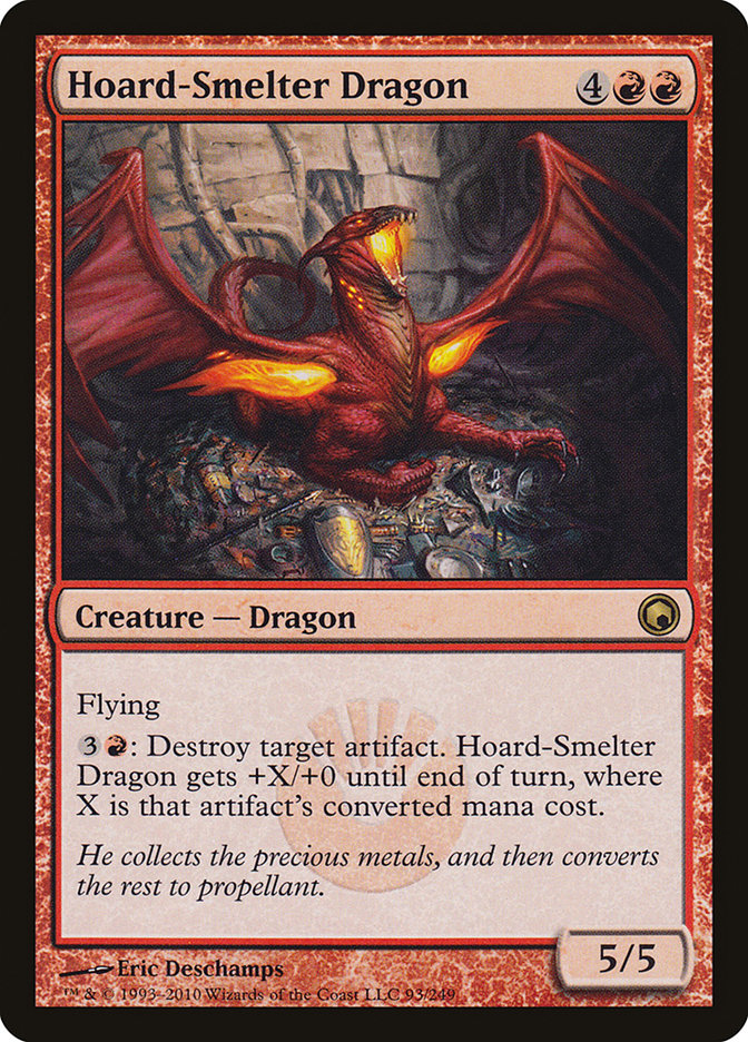 Hoard-Smelter Dragon [Scars of Mirrodin] | Dragon's Lair Comics and Fantasy Houston TX