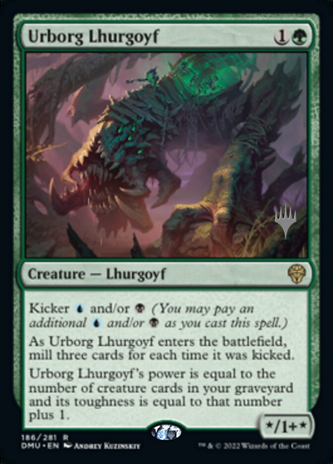 Urborg Lhurgoyf (Promo Pack) [Dominaria United Promos] | Dragon's Lair Comics and Fantasy Houston TX