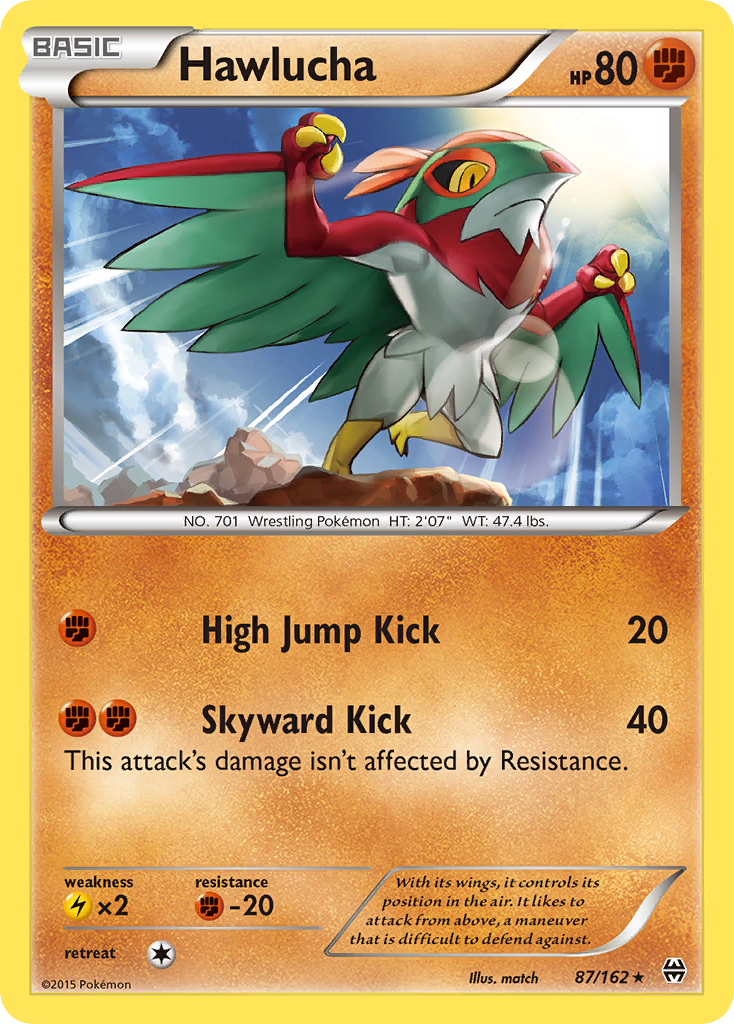 Hawlucha (87/162) [XY: BREAKthrough] | Dragon's Lair Comics and Fantasy Houston TX