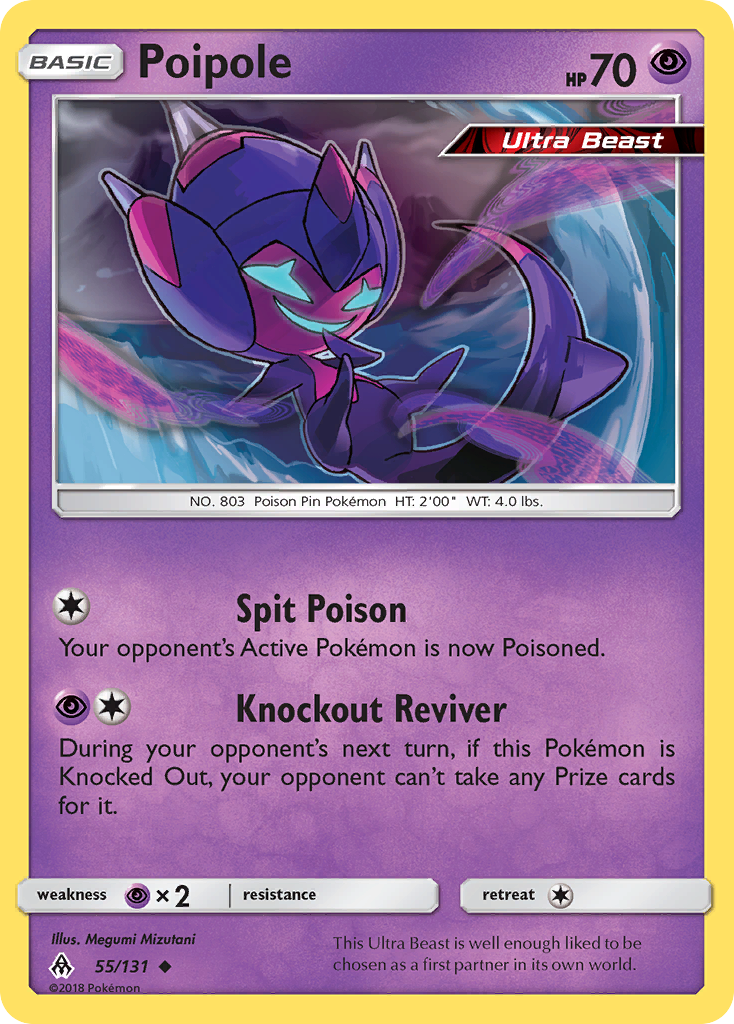 Poipole (55/131) [Sun & Moon: Forbidden Light] | Dragon's Lair Comics and Fantasy Houston TX