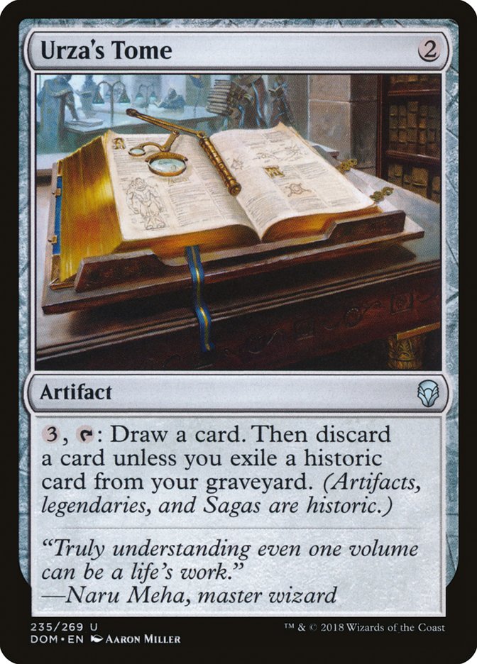 Urza's Tome [Dominaria] | Dragon's Lair Comics and Fantasy Houston TX