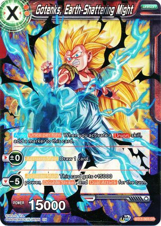 Gotenks, Earth-Shattering Might (BT11-003) [Vermilion Bloodline] | Dragon's Lair Comics and Fantasy Houston TX