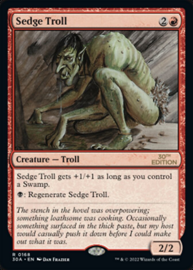 Sedge Troll [30th Anniversary Edition] | Dragon's Lair Comics and Fantasy Houston TX