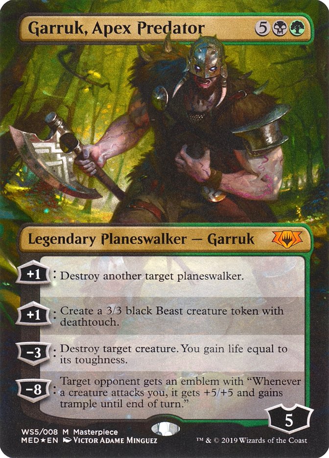 Garruk, Apex Predator [Mythic Edition] | Dragon's Lair Comics and Fantasy Houston TX