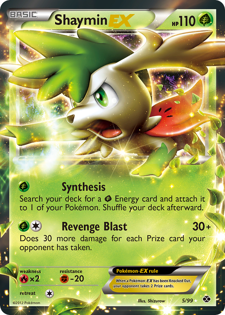 Shaymin EX (5/99) [Black & White: Next Destinies] | Dragon's Lair Comics and Fantasy Houston TX