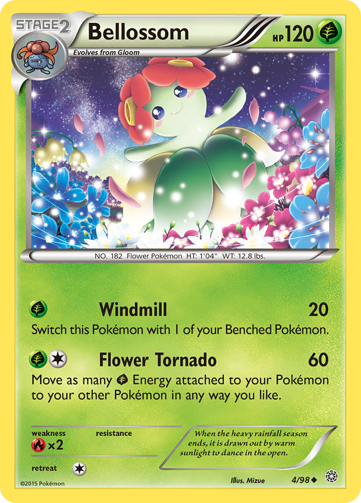 Bellossom (4/98) [XY: Ancient Origins] | Dragon's Lair Comics and Fantasy Houston TX