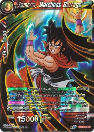 Yamcha, Merciless Barrage (BT10-008) [Rise of the Unison Warrior] | Dragon's Lair Comics and Fantasy Houston TX