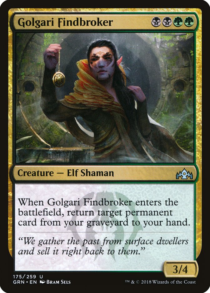 Golgari Findbroker [Guilds of Ravnica] | Dragon's Lair Comics and Fantasy Houston TX