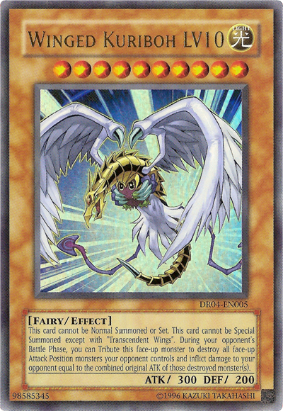 Winged Kuriboh LV10 [DR04-EN005] Ultra Rare | Dragon's Lair Comics and Fantasy Houston TX