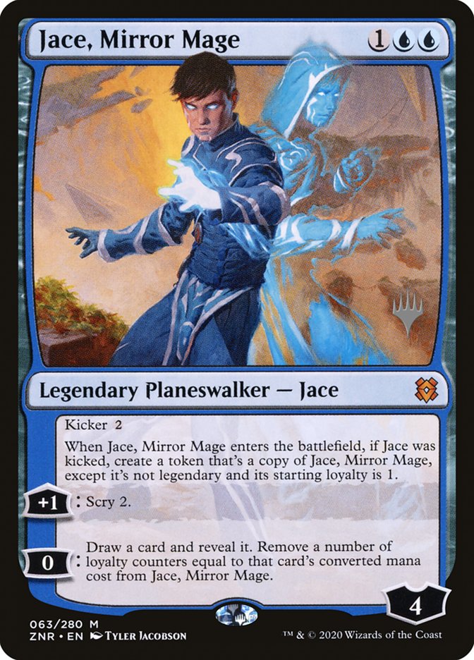 Jace, Mirror Mage (Promo Pack) [Zendikar Rising Promos] | Dragon's Lair Comics and Fantasy Houston TX