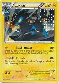 Luxray (46/99) (Theme Deck Exclusive) [Black & White: Next Destinies] | Dragon's Lair Comics and Fantasy Houston TX