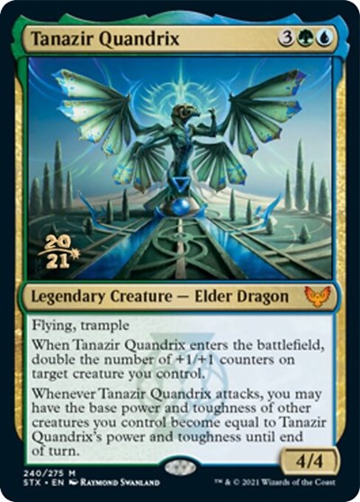 Tanazir Quandrix [Strixhaven: School of Mages Prerelease Promos] | Dragon's Lair Comics and Fantasy Houston TX