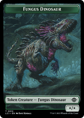 Fungus Dinosaur // Vampire Demon Double-Sided Token [The Lost Caverns of Ixalan Tokens] | Dragon's Lair Comics and Fantasy Houston TX