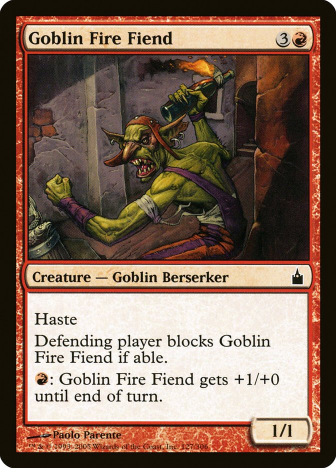 Goblin Fire Fiend [Ravnica: City of Guilds] | Dragon's Lair Comics and Fantasy Houston TX