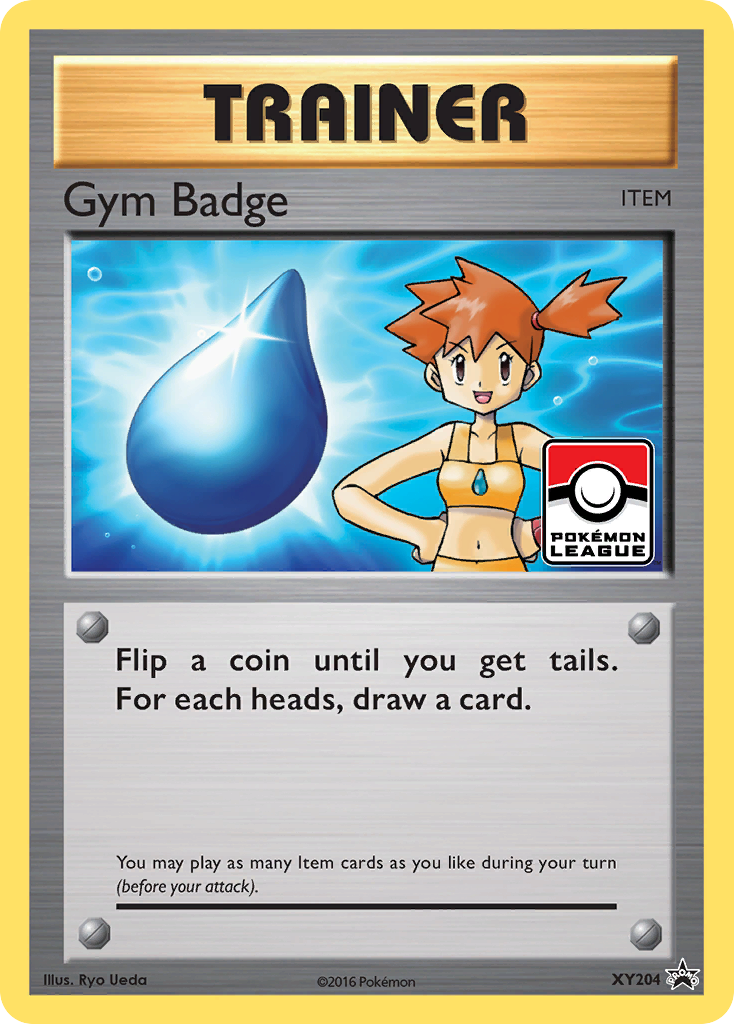 Gym Badge (XY204) (Misty) [XY: Black Star Promos] | Dragon's Lair Comics and Fantasy Houston TX