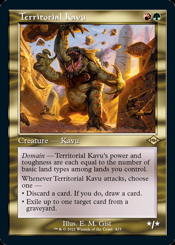 Territorial Kavu (Retro) [Modern Horizons 2] | Dragon's Lair Comics and Fantasy Houston TX