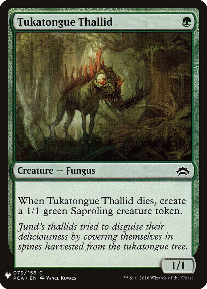 Tukatongue Thallid [Mystery Booster] | Dragon's Lair Comics and Fantasy Houston TX