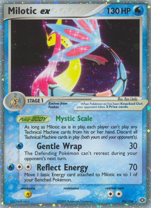 Milotic ex (96/106) [EX: Emerald] | Dragon's Lair Comics and Fantasy Houston TX