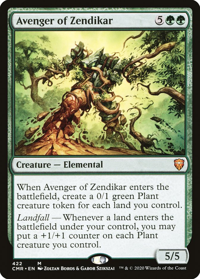 Avenger of Zendikar [Commander Legends] | Dragon's Lair Comics and Fantasy Houston TX