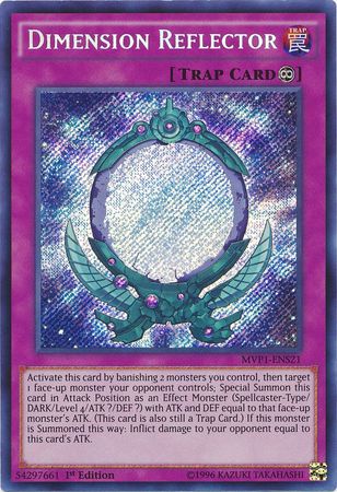 Dimension Reflector [MVP1-ENS21] Secret Rare | Dragon's Lair Comics and Fantasy Houston TX