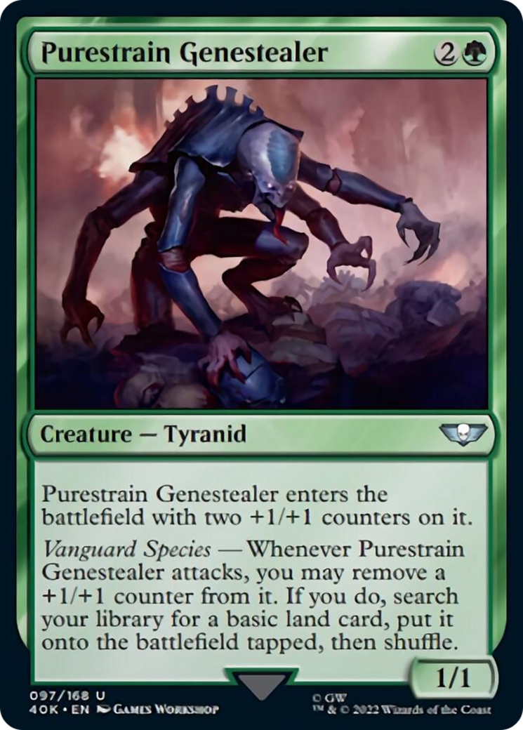 Purestrain Genestealer (Surge Foil) [Warhammer 40,000] | Dragon's Lair Comics and Fantasy Houston TX