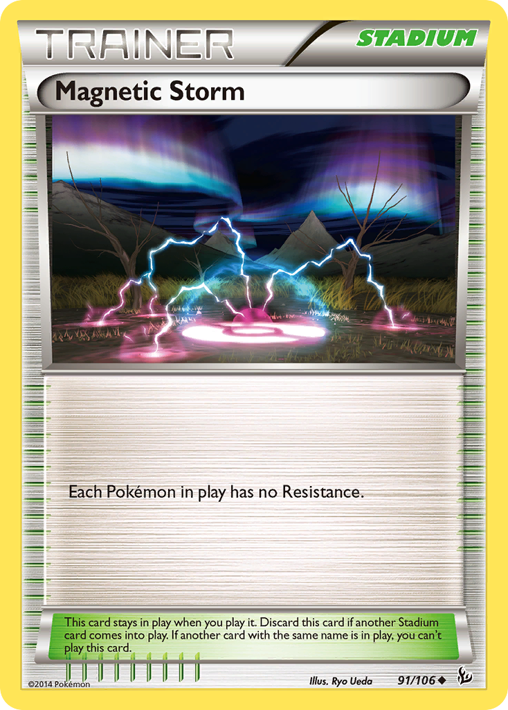 Magnetic Storm (91/106) [XY: Flashfire] | Dragon's Lair Comics and Fantasy Houston TX