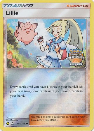 Lillie (125a/156) (Regional Promo) [Sun & Moon: Ultra Prism] | Dragon's Lair Comics and Fantasy Houston TX