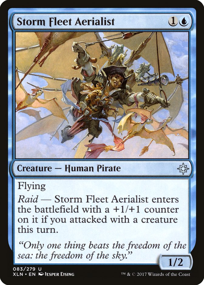 Storm Fleet Aerialist [Ixalan] | Dragon's Lair Comics and Fantasy Houston TX