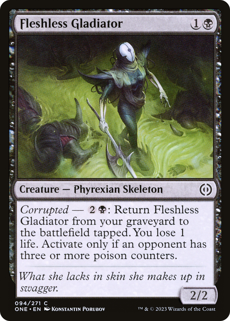 Fleshless Gladiator [Phyrexia: All Will Be One] | Dragon's Lair Comics and Fantasy Houston TX