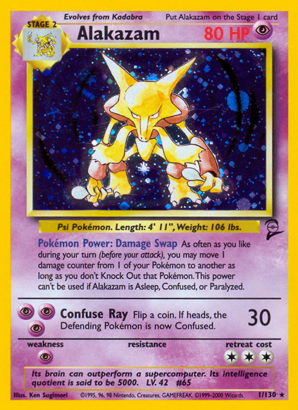 Alakazam (1/130) [Base Set 2] | Dragon's Lair Comics and Fantasy Houston TX