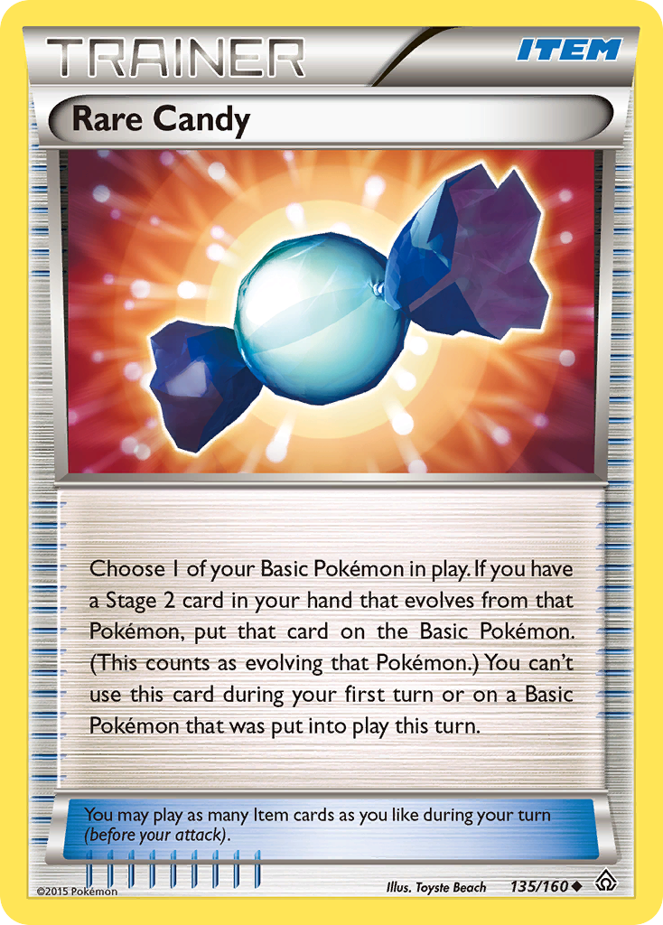 Rare Candy (135/160) [XY: Primal Clash] | Dragon's Lair Comics and Fantasy Houston TX