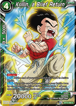 Krillin, a Brief Return (BT14-066) [Cross Spirits] | Dragon's Lair Comics and Fantasy Houston TX