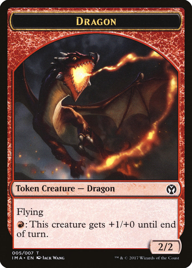 Dragon Token (005/007) [Iconic Masters Tokens] | Dragon's Lair Comics and Fantasy Houston TX