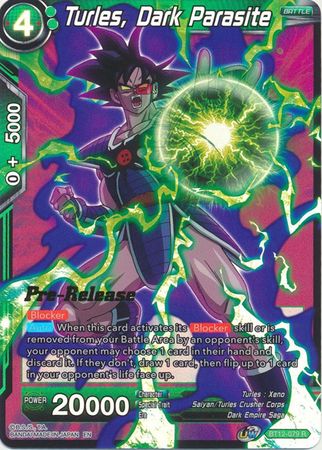 Turles, Dark Parasite (BT12-079) [Vicious Rejuvenation Prerelease Promos] | Dragon's Lair Comics and Fantasy Houston TX