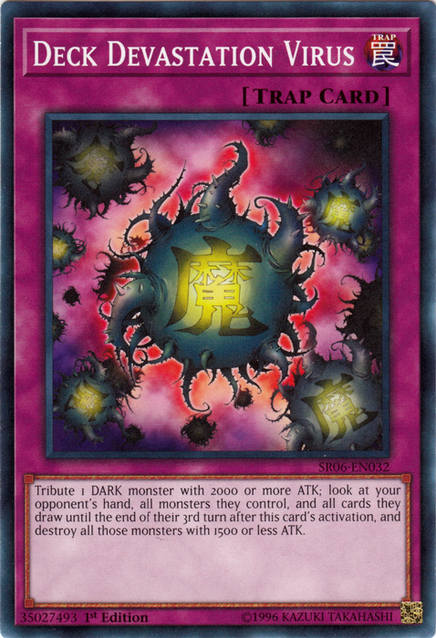 Deck Devastation Virus [SR06-EN032] Common | Dragon's Lair Comics and Fantasy Houston TX