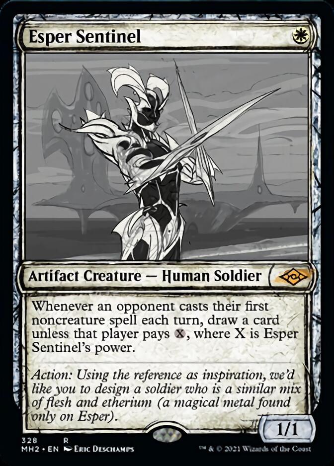 Esper Sentinel (Sketch) [Modern Horizons 2] | Dragon's Lair Comics and Fantasy Houston TX