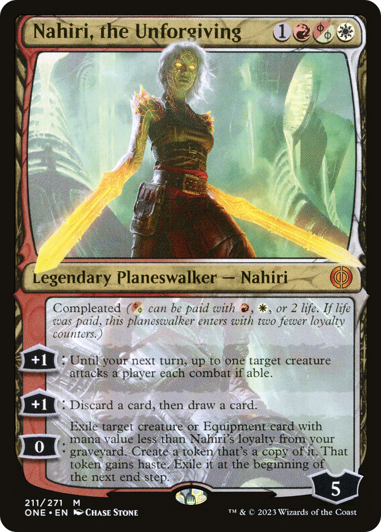 Nahiri, the Unforgiving [Phyrexia: All Will Be One] | Dragon's Lair Comics and Fantasy Houston TX