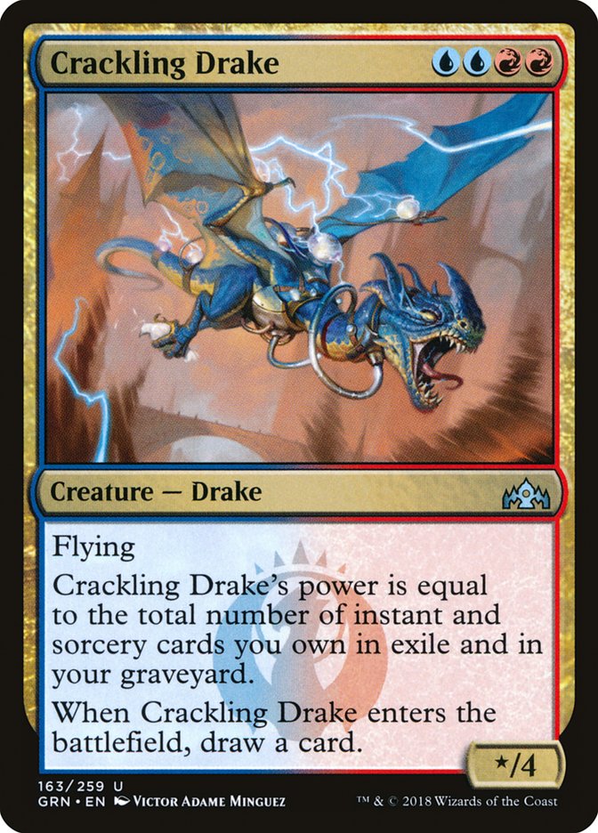 Crackling Drake [Guilds of Ravnica] | Dragon's Lair Comics and Fantasy Houston TX