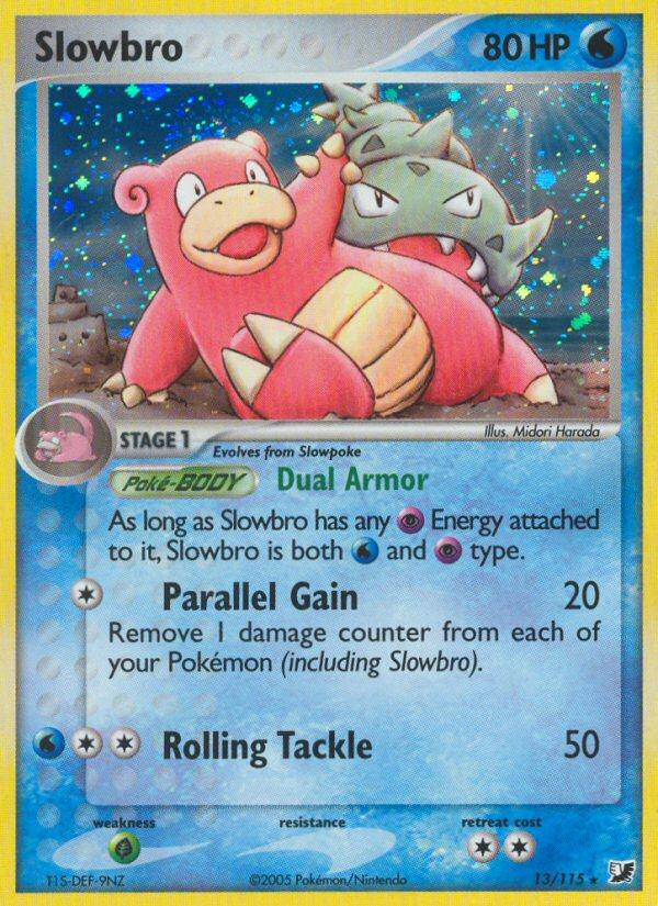 Slowbro (13/115) [EX: Unseen Forces] | Dragon's Lair Comics and Fantasy Houston TX