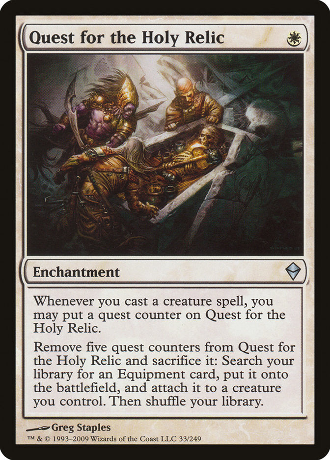 Quest for the Holy Relic [Zendikar] | Dragon's Lair Comics and Fantasy Houston TX