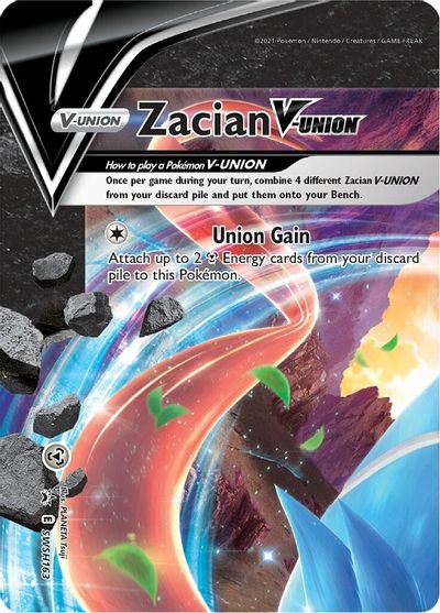 Zacian V-Union (SWSH163) [Sword & Shield: Black Star Promos] | Dragon's Lair Comics and Fantasy Houston TX